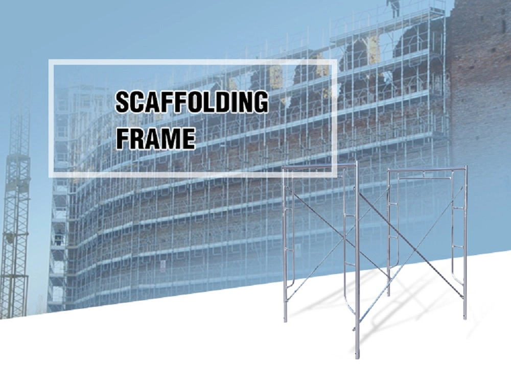 Steel Ladder H Frame Scaffolding System Mason Frames Shoring Scaffold Frame